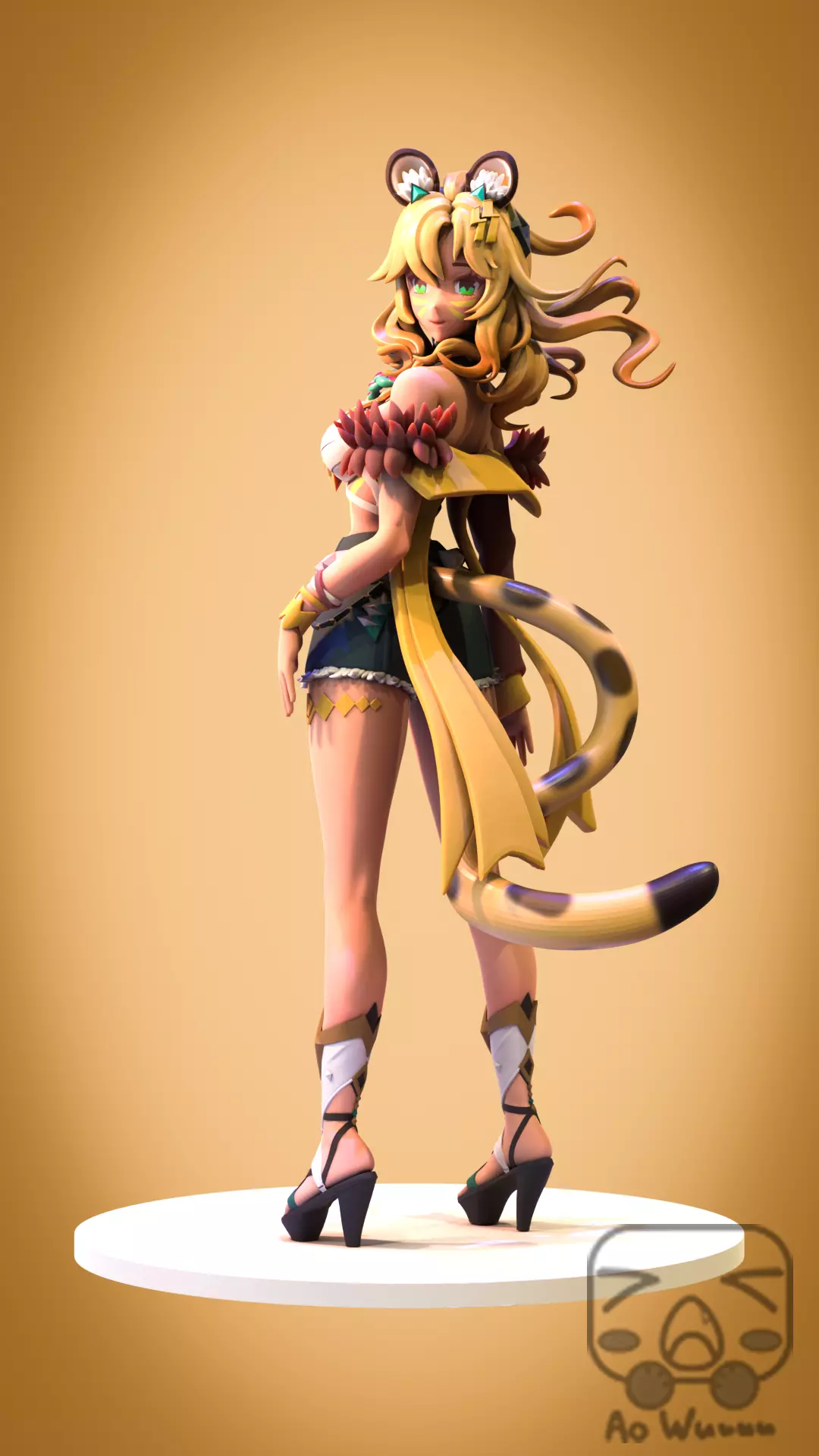 GENSHIN IMPACT XILONEN 3D print model_0