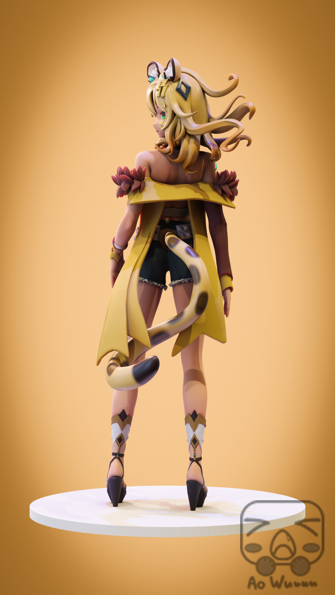 GENSHIN IMPACT XILONEN 3D print model_4