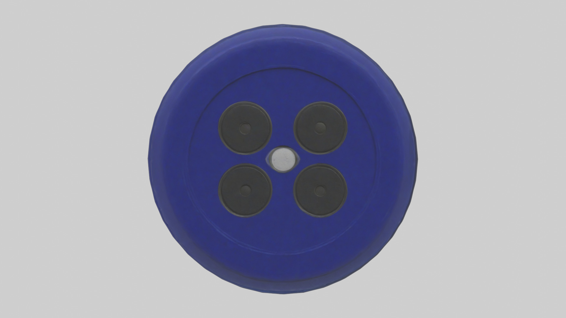 Cartoon Hockey Puck model 3D model_9