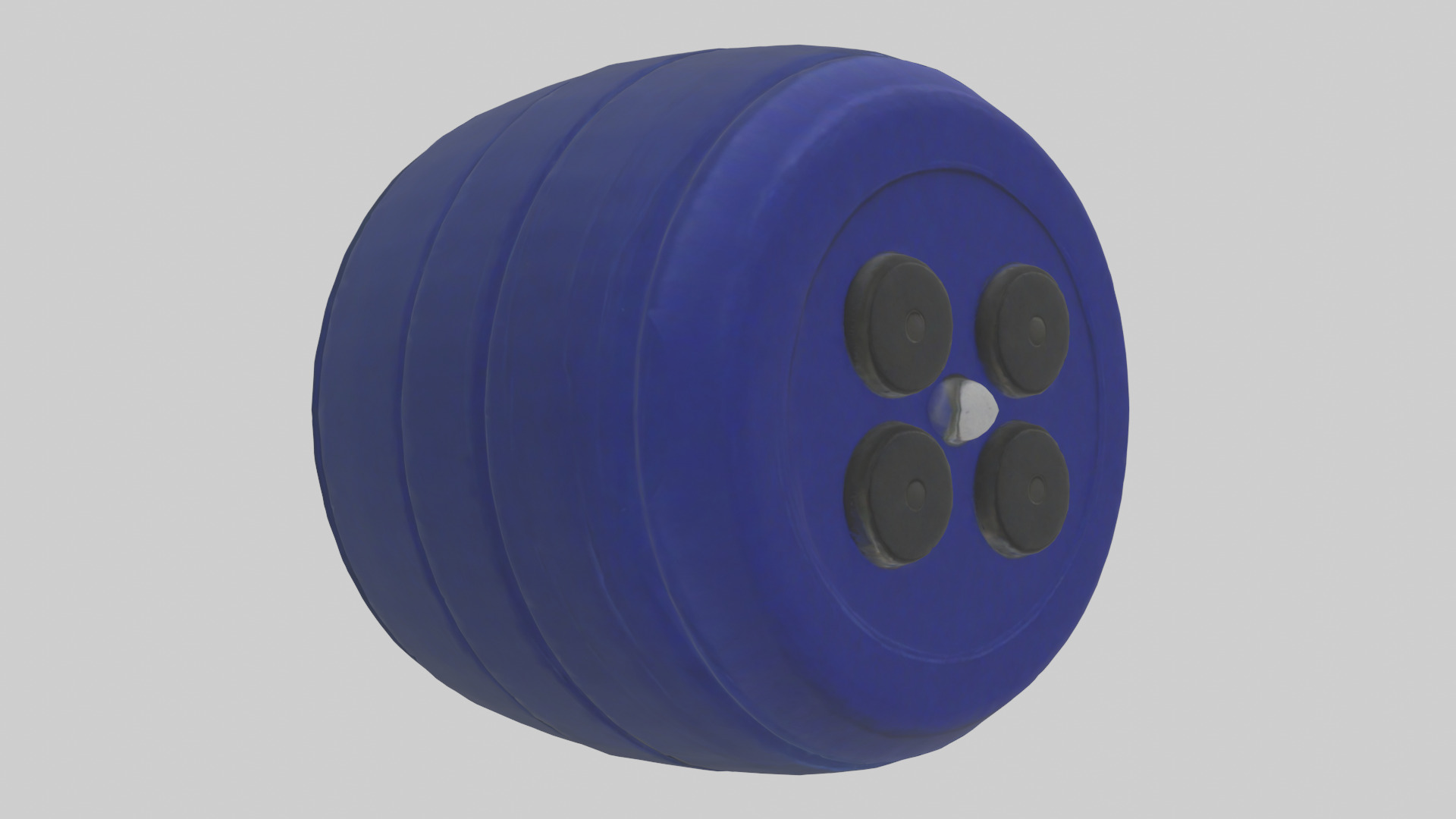 Cartoon Hockey Puck model 3D model_7