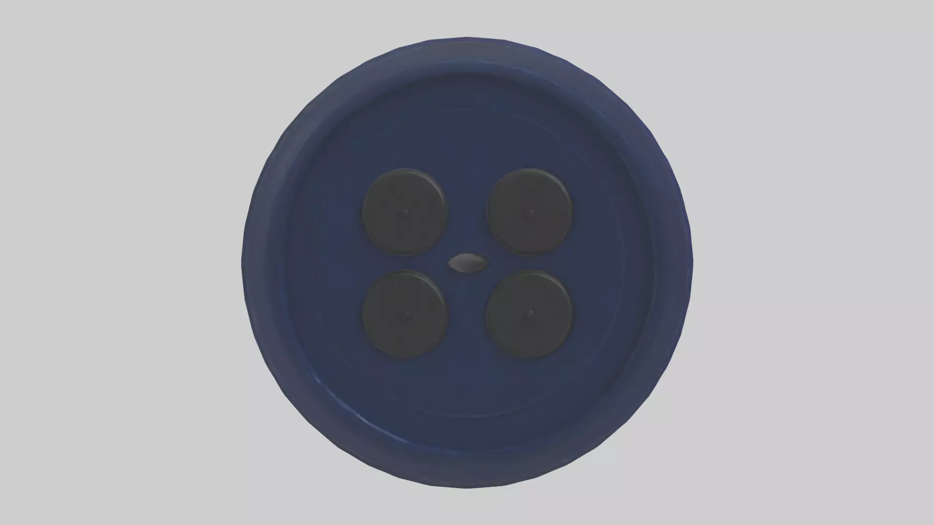 Cartoon Hockey Puck model 3D model_0