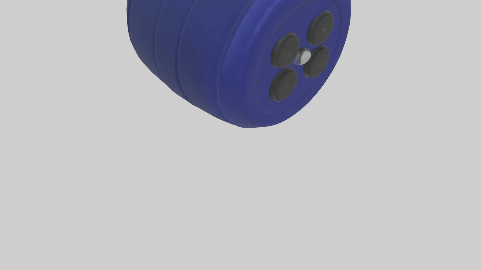 Cartoon Hockey Puck model 3D model_6