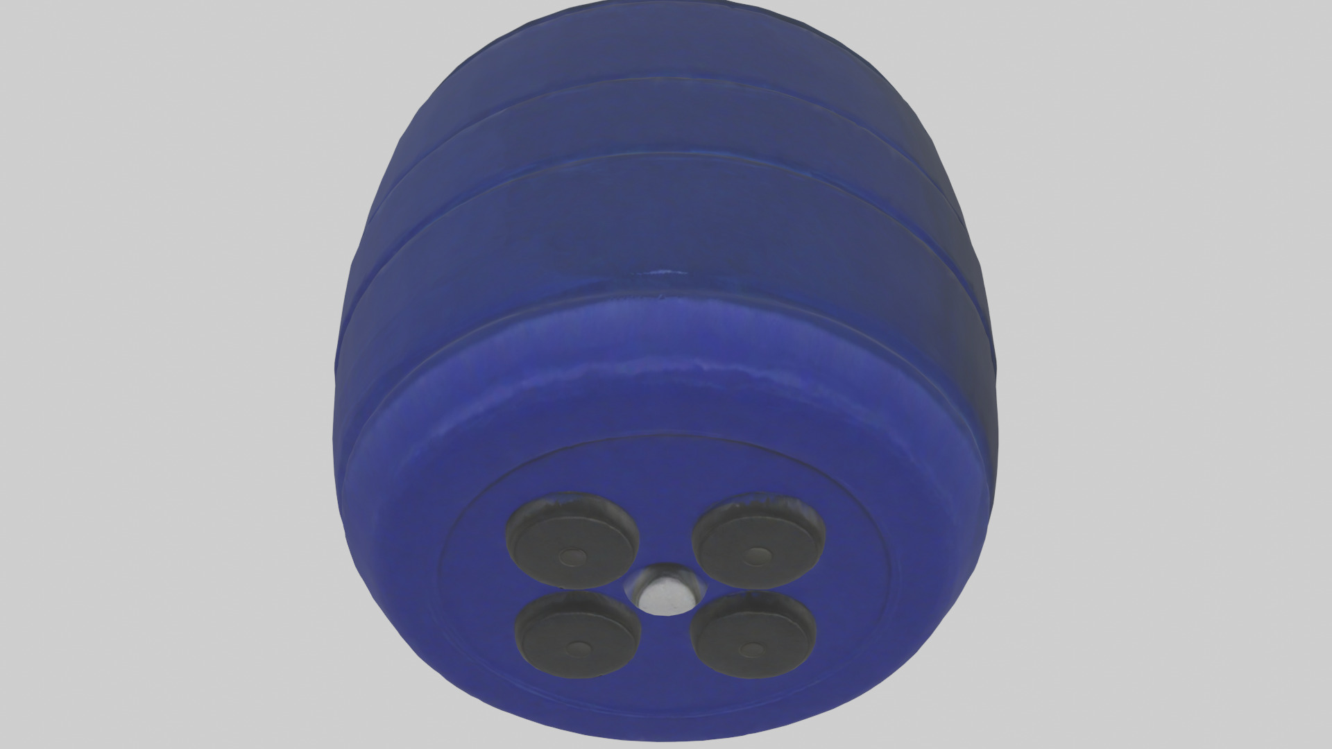 Cartoon Hockey Puck model 3D model_16