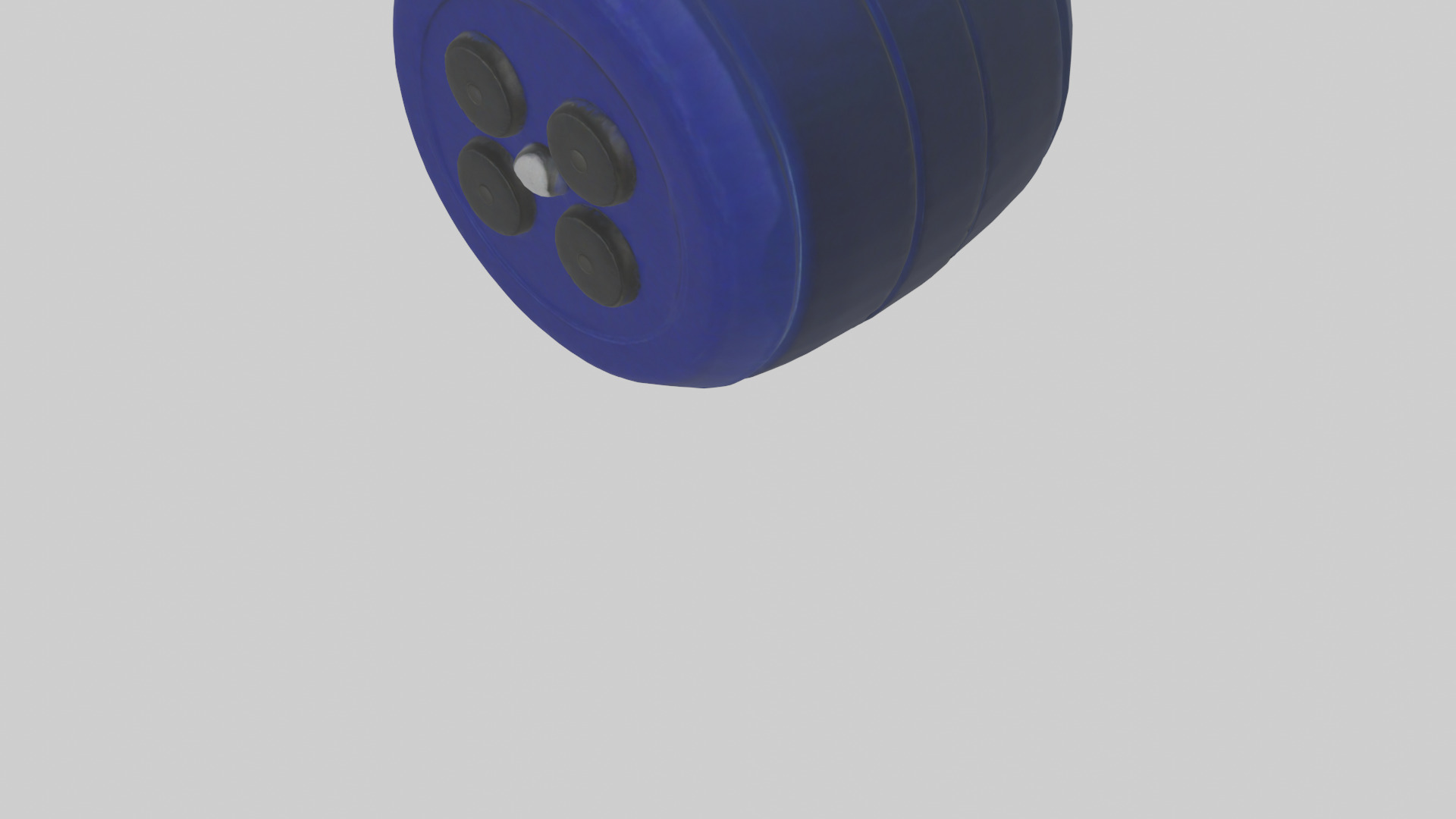 Cartoon Hockey Puck model 3D model_5