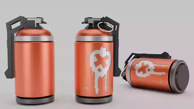 Raze Granade Paint Shells - Valorant 3D print model