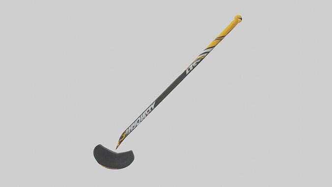 Cartoon Hockey Stick model 3D model