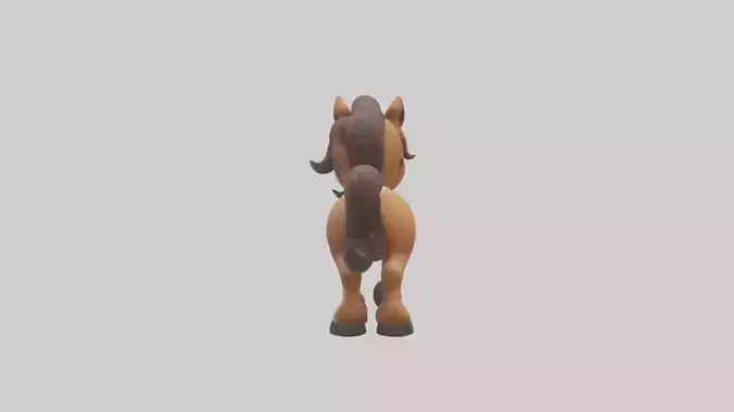 Cartoon Horse model