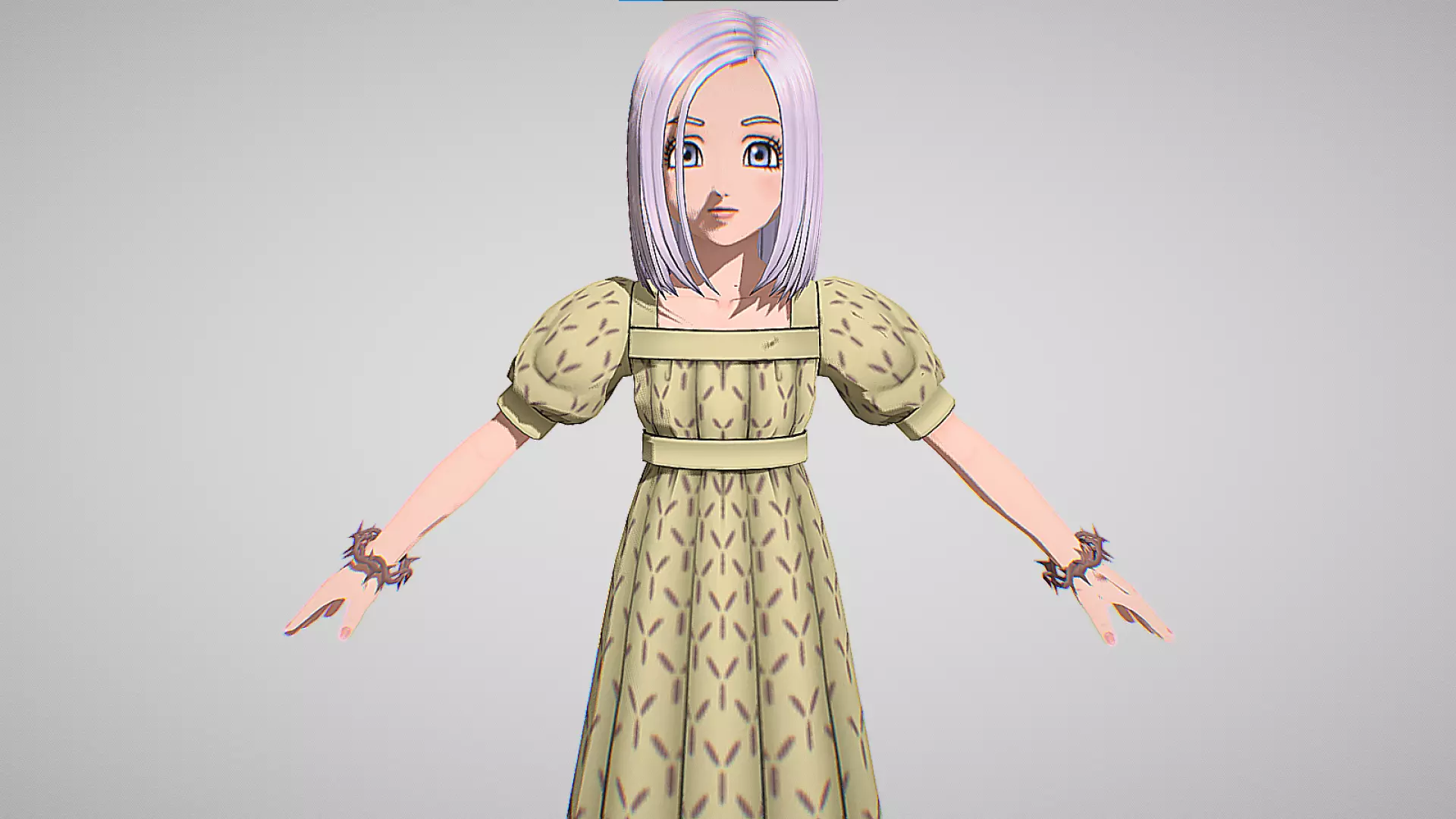 Illusia - Dragon Quest X Low-poly 3D model