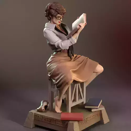 Evelyn OConnell from The Mummy 3D print model