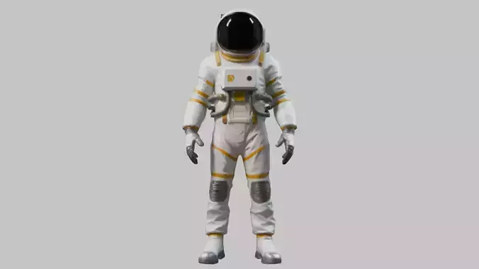 Low Poly AStronaut
