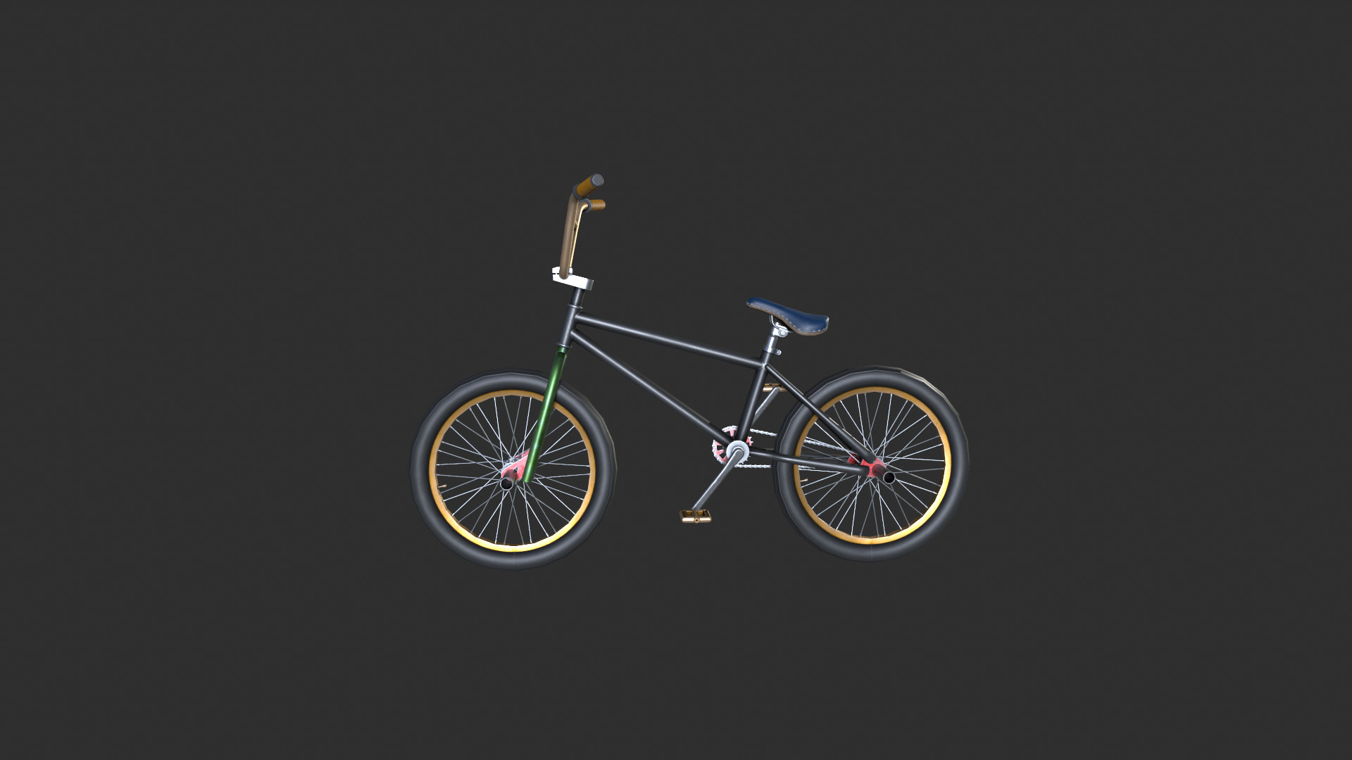 Bicycle 3D model_2