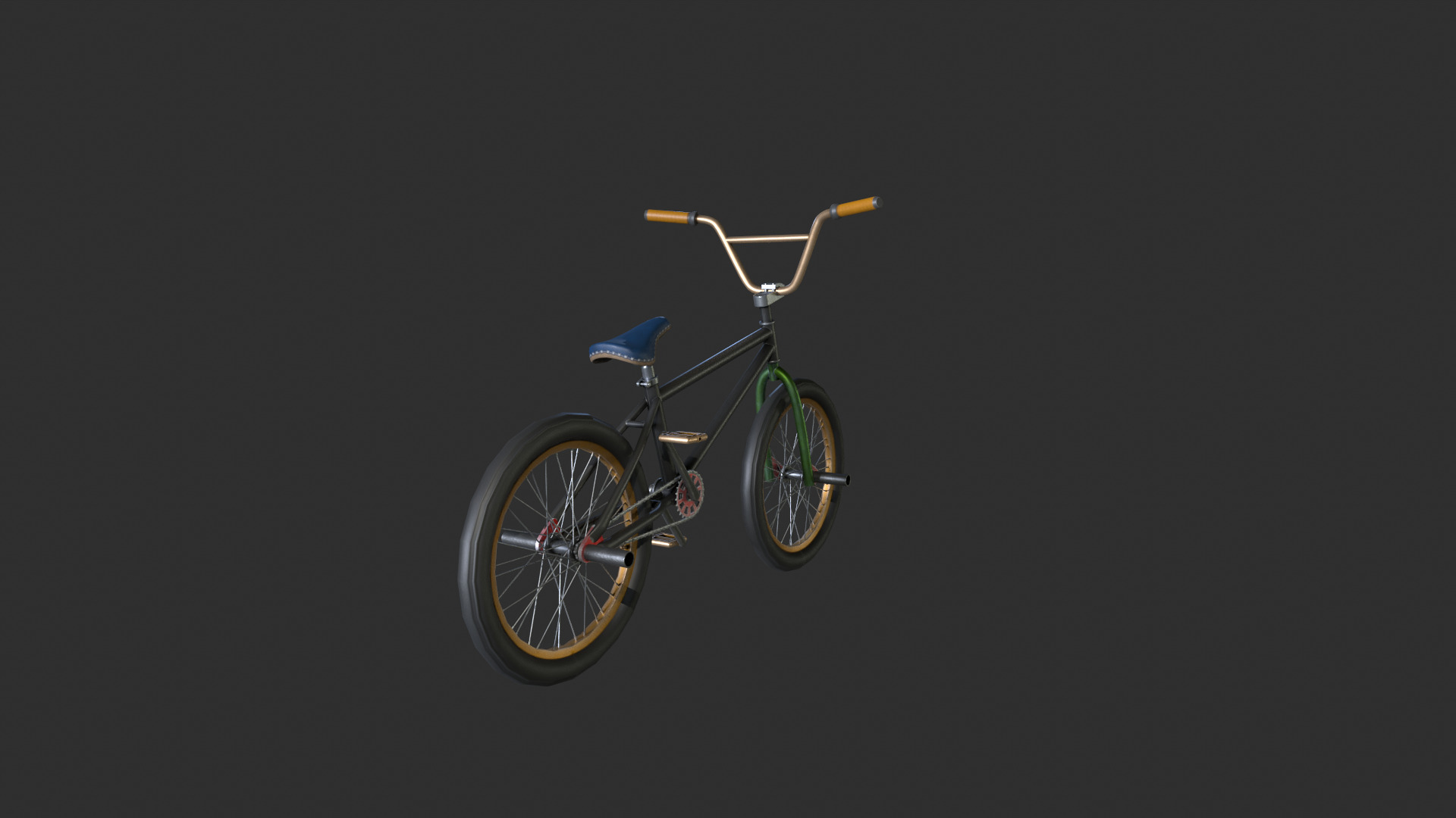 Bicycle 3D model_3