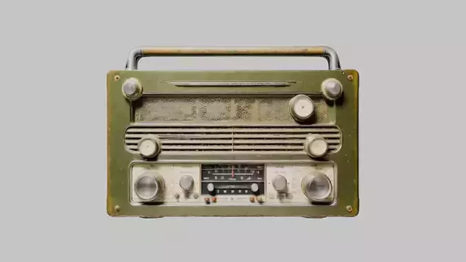 Sci-Fi Crate 3D Model