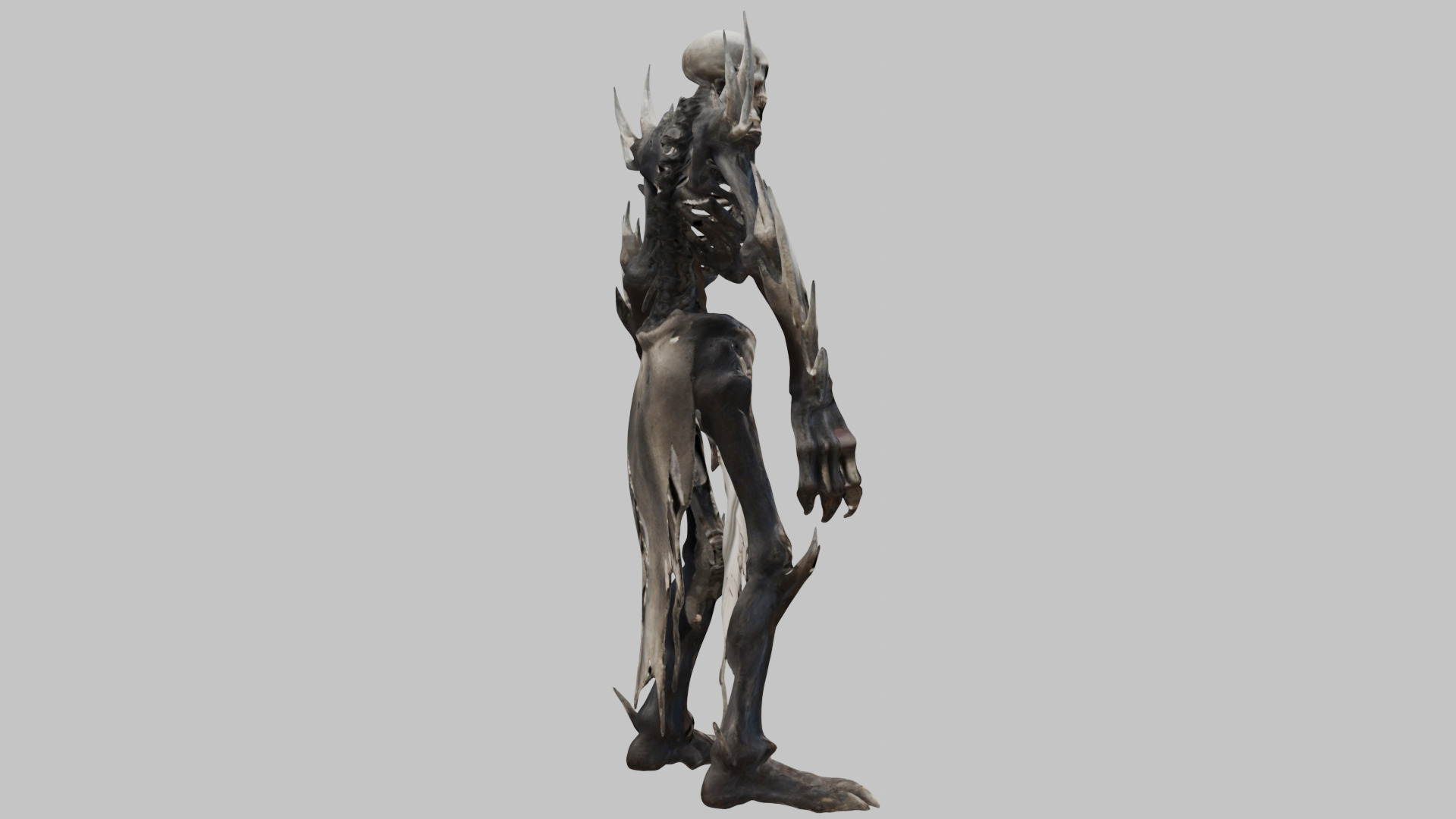Dark Bone Demon - 3D Model Low-poly 3D model_12