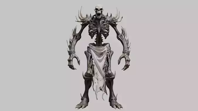 Dark Bone Demon - 3D Model
