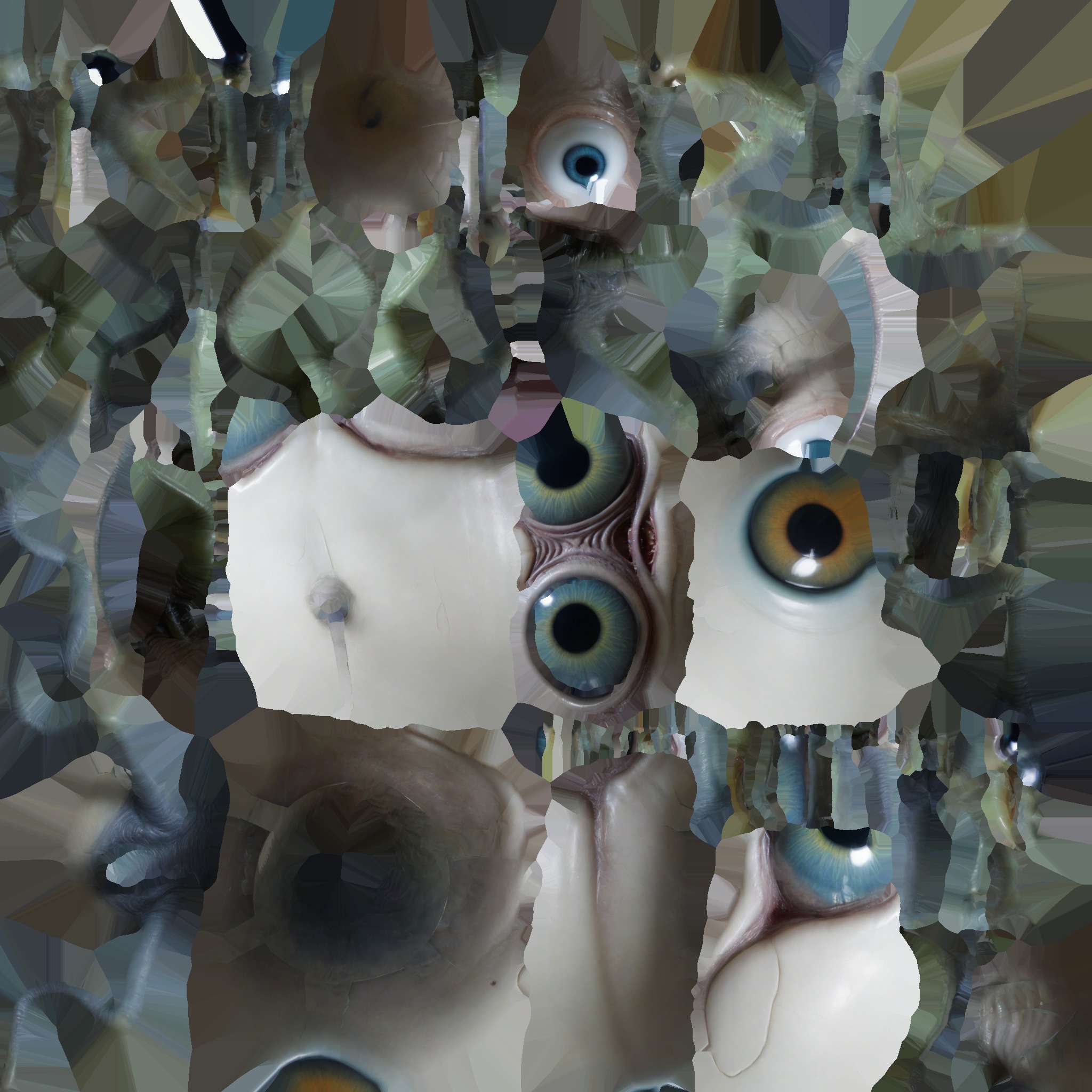 Alien Eyeball Monster - 3D Model Low-poly 3D model_14