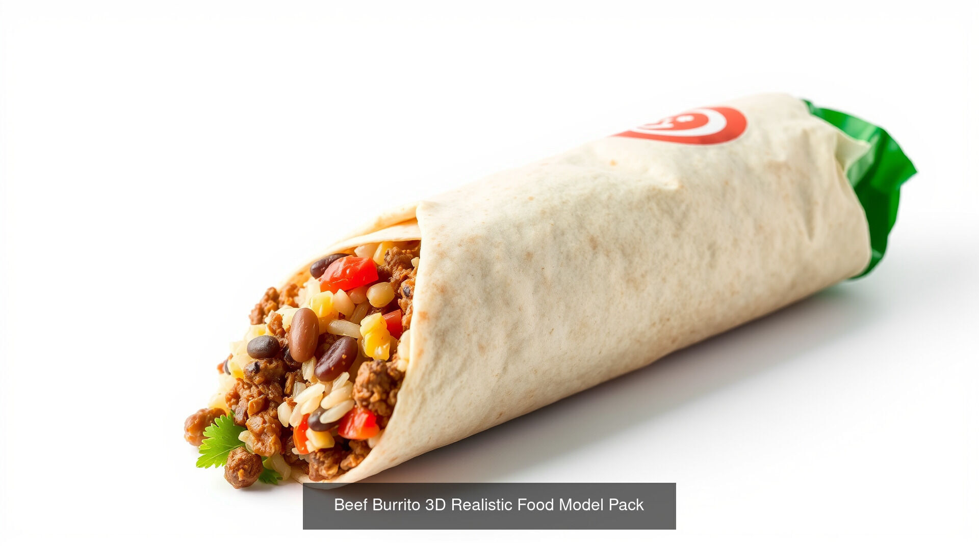 Fast Food Pack Pizza Fries Burgers 3D Model Collection_61