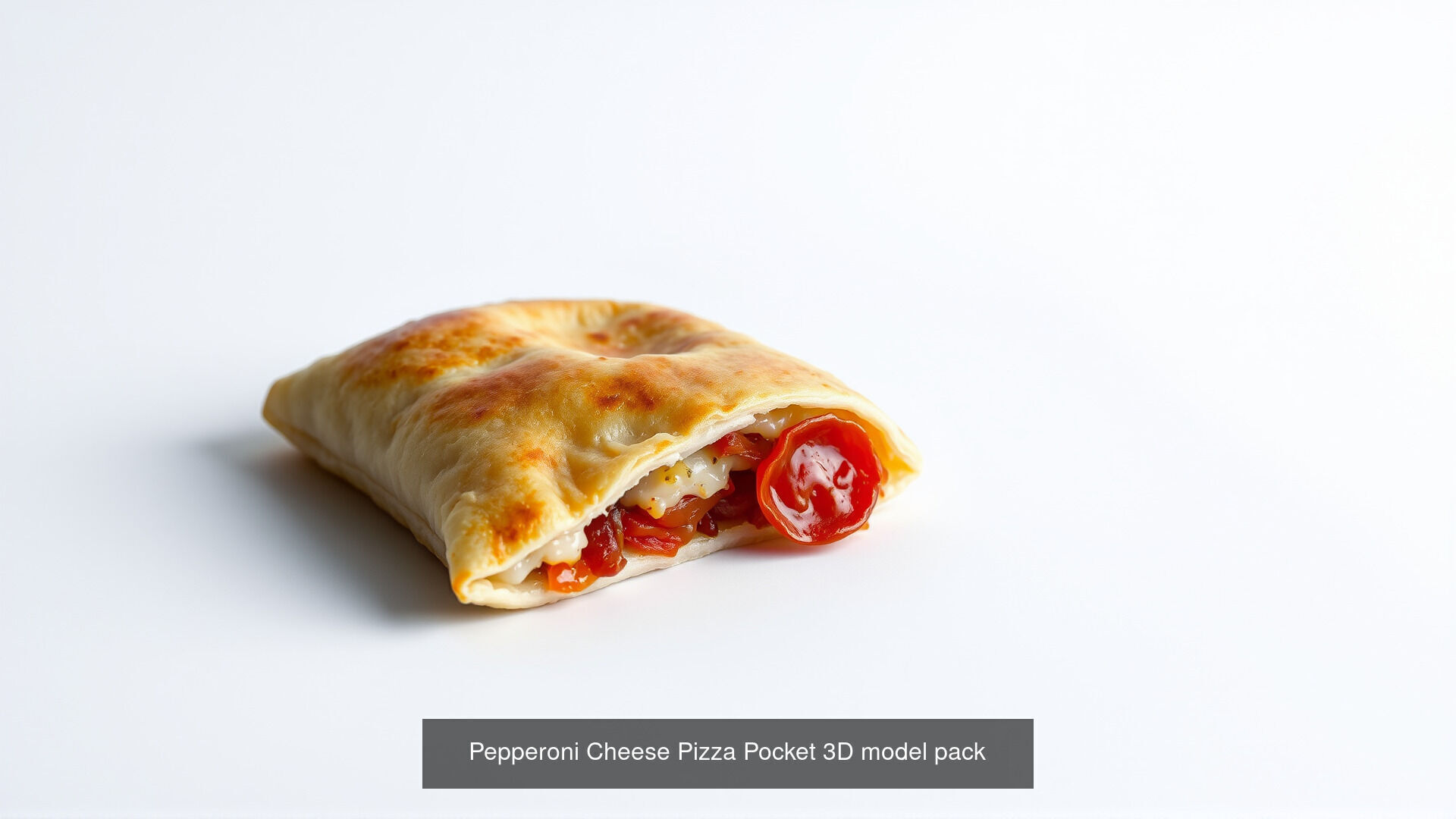 Fast Food Pack Pizza Fries Burgers 3D Model Collection_68