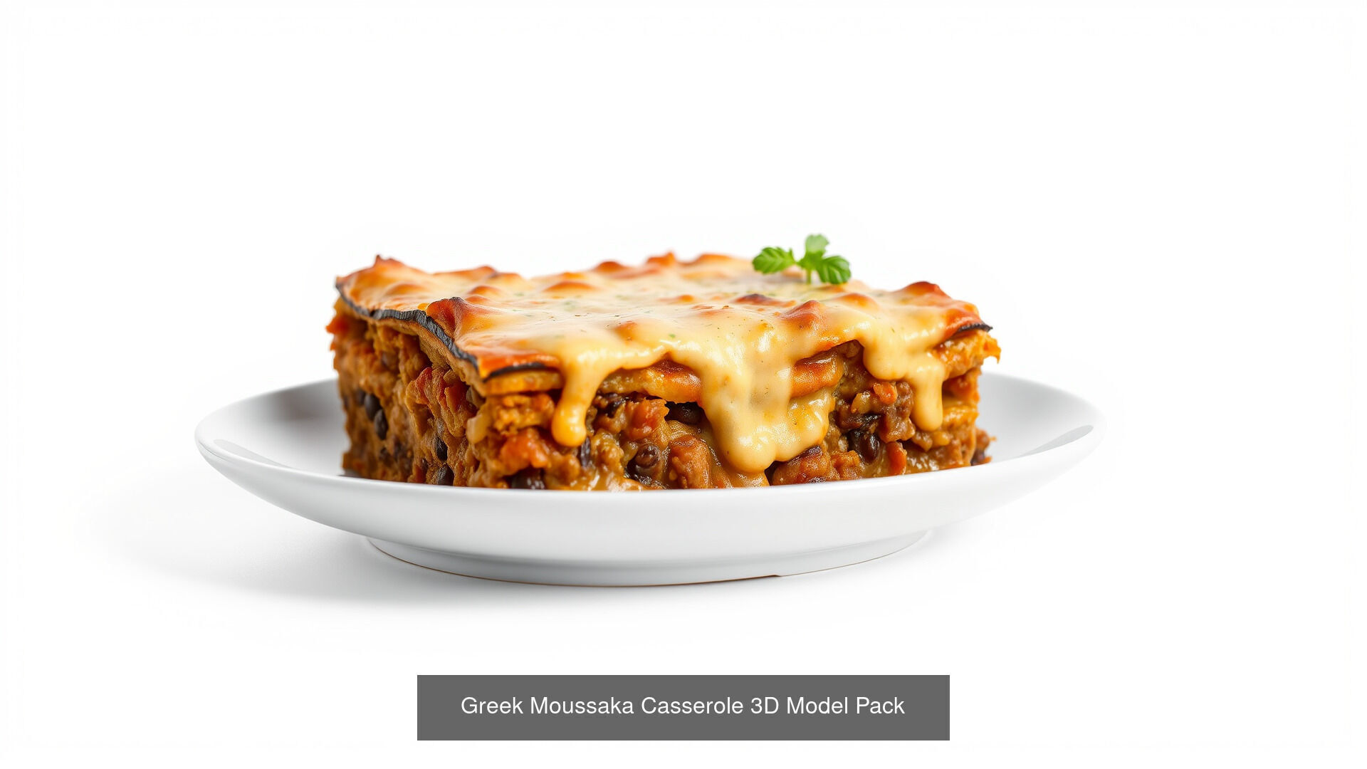 Fast Food Pack Pizza Fries Burgers 3D Model Collection_70