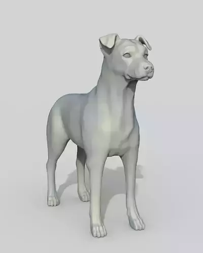 Perro Mestizo 3D print model