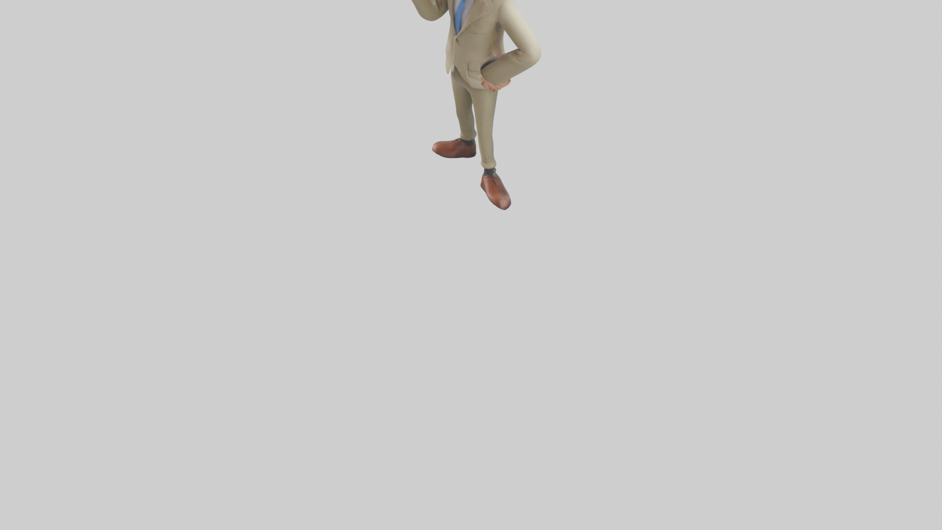 Cartoon Interpreter model 3D model_8