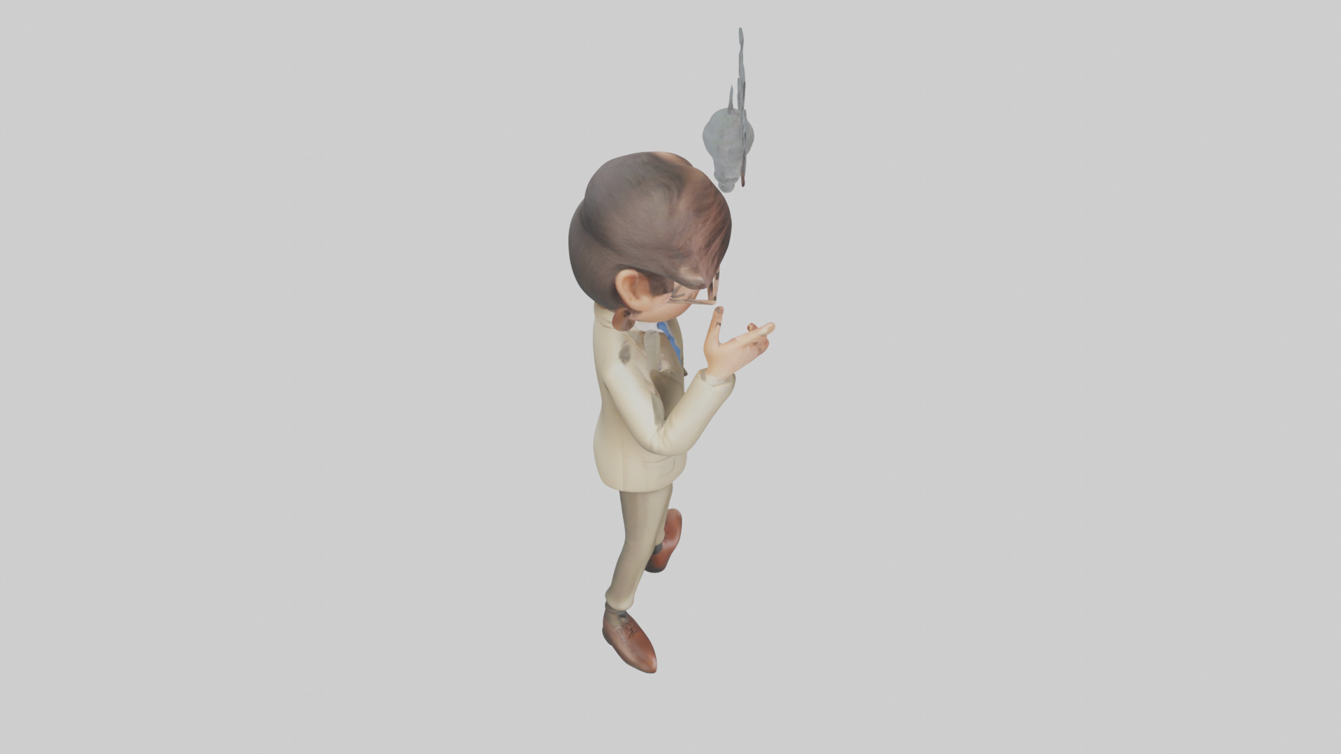 Cartoon Interpreter model 3D model_18