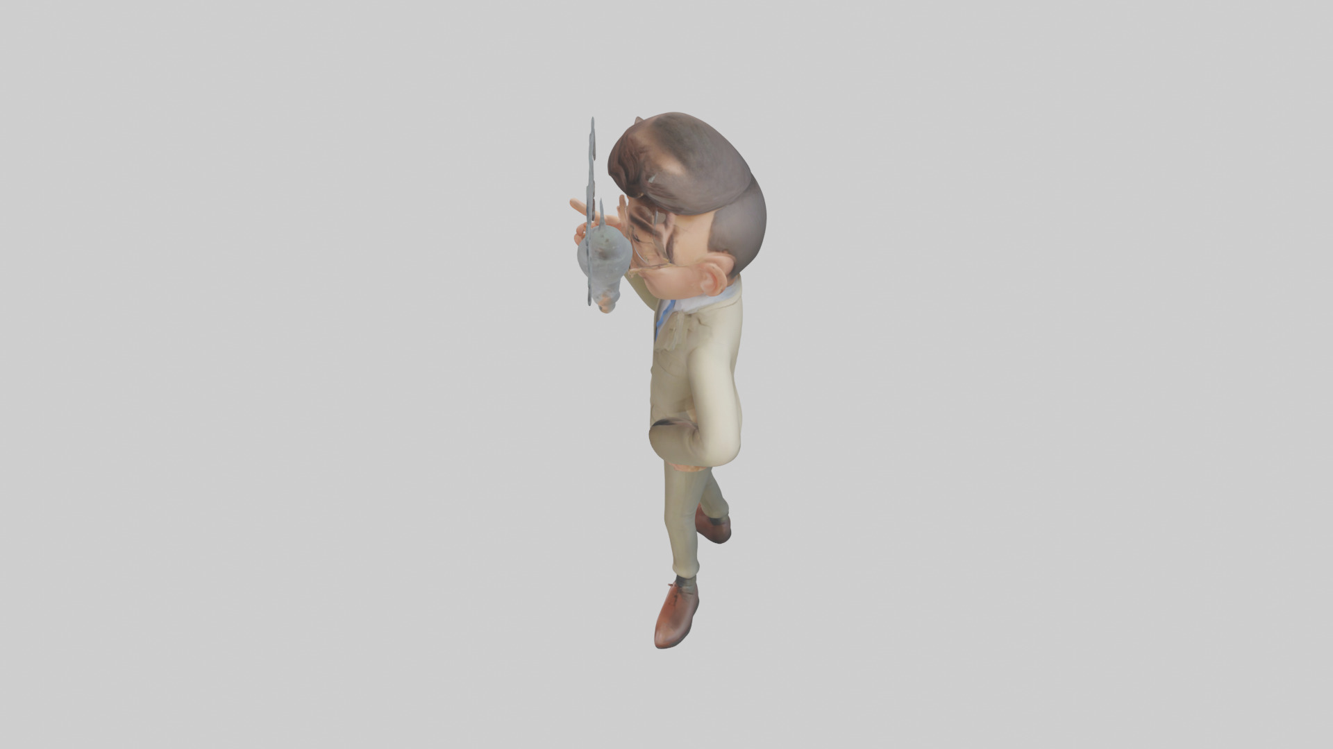Cartoon Interpreter model 3D model_17