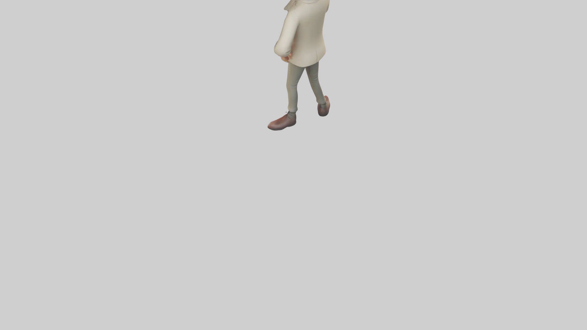 Cartoon Interpreter model 3D model_6