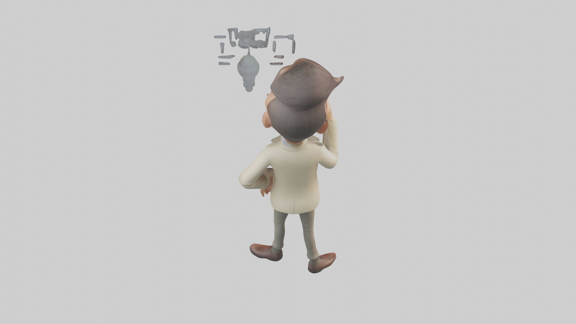 Cartoon Interpreter model 3D model_15
