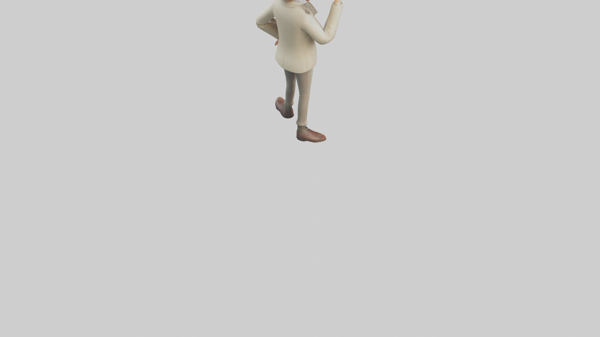 Cartoon Interpreter model 3D model_7