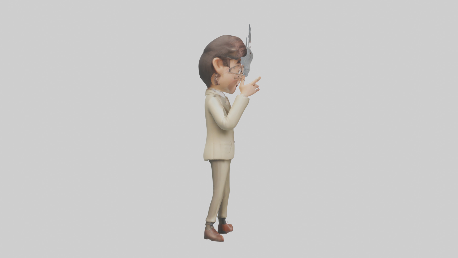 Cartoon Interpreter model 3D model_13