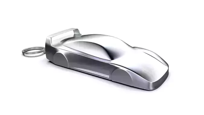 Ferrari F40 Speedform Automotive Sculpture Keychain 3D print model