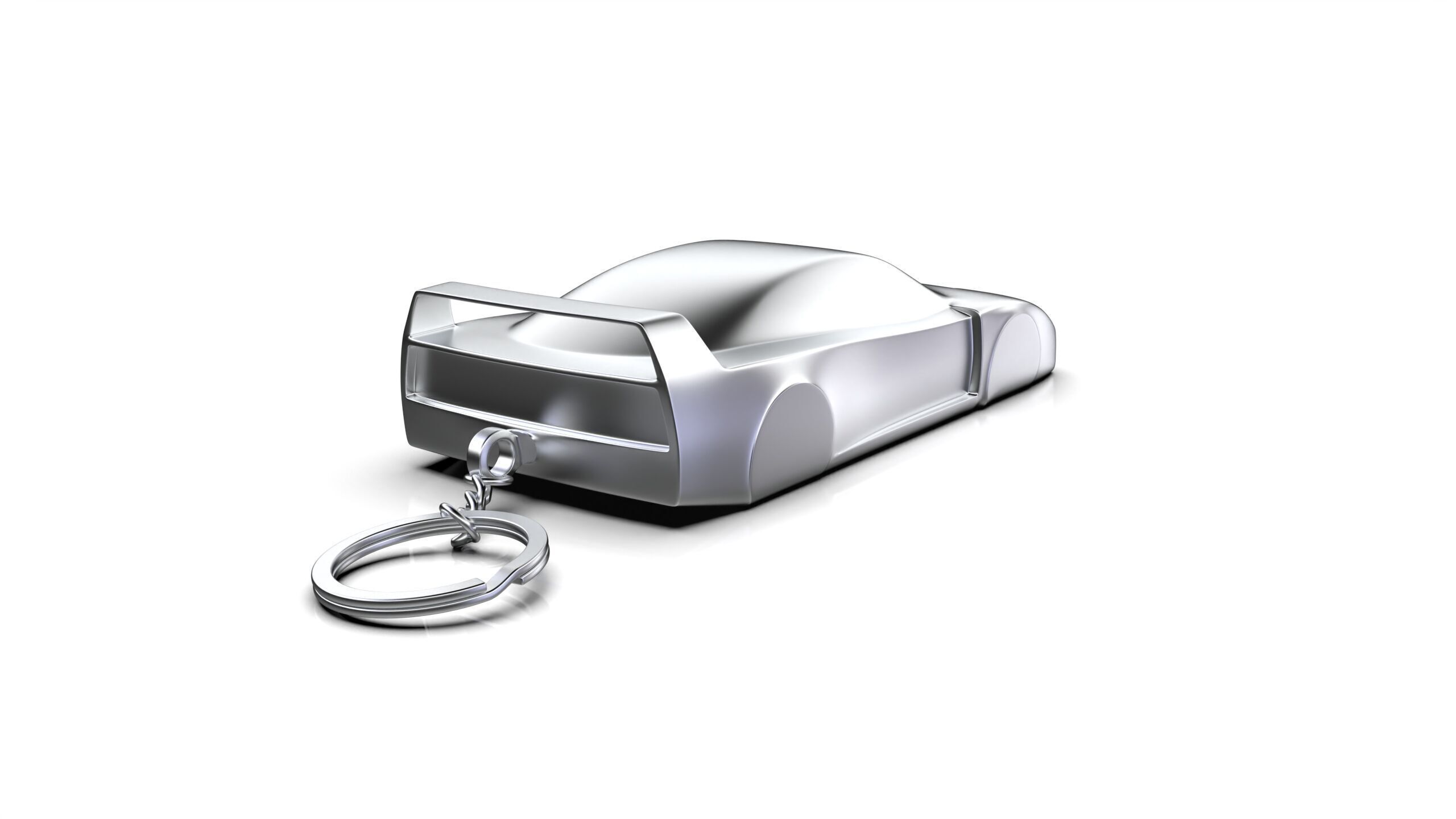 Ferrari F40 Speedform Automotive Sculpture Keychain 3D print model_1