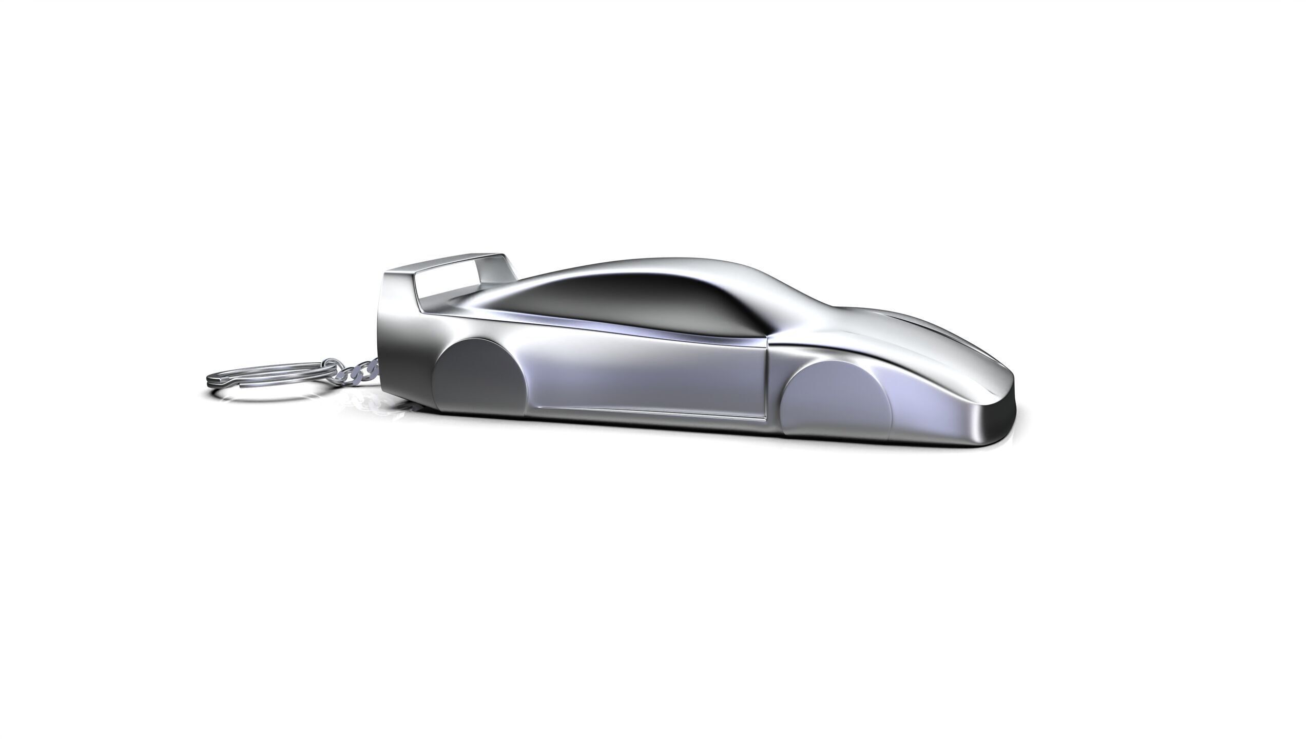 Ferrari F40 Speedform Automotive Sculpture Keychain 3D print model_2