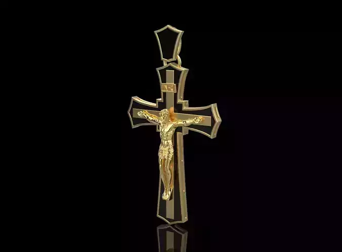 Jesus Cross Pendant 11008
