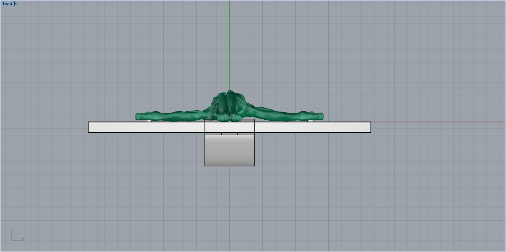 Jesus Cross Pendant 10663 3D print model_5