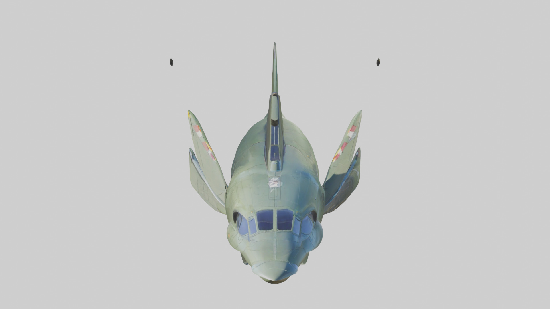 Cartoon Javelin model 3D model_16