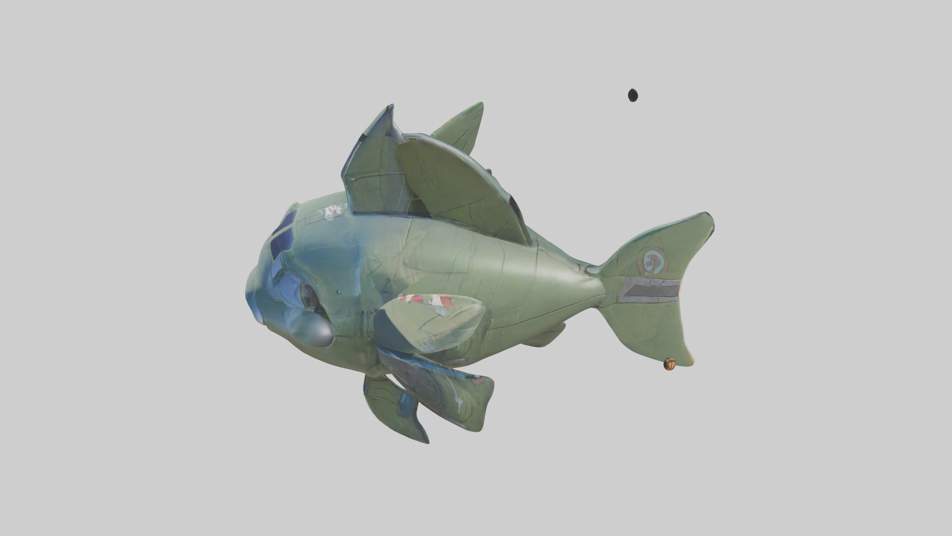 Cartoon Javelin model 3D model_17