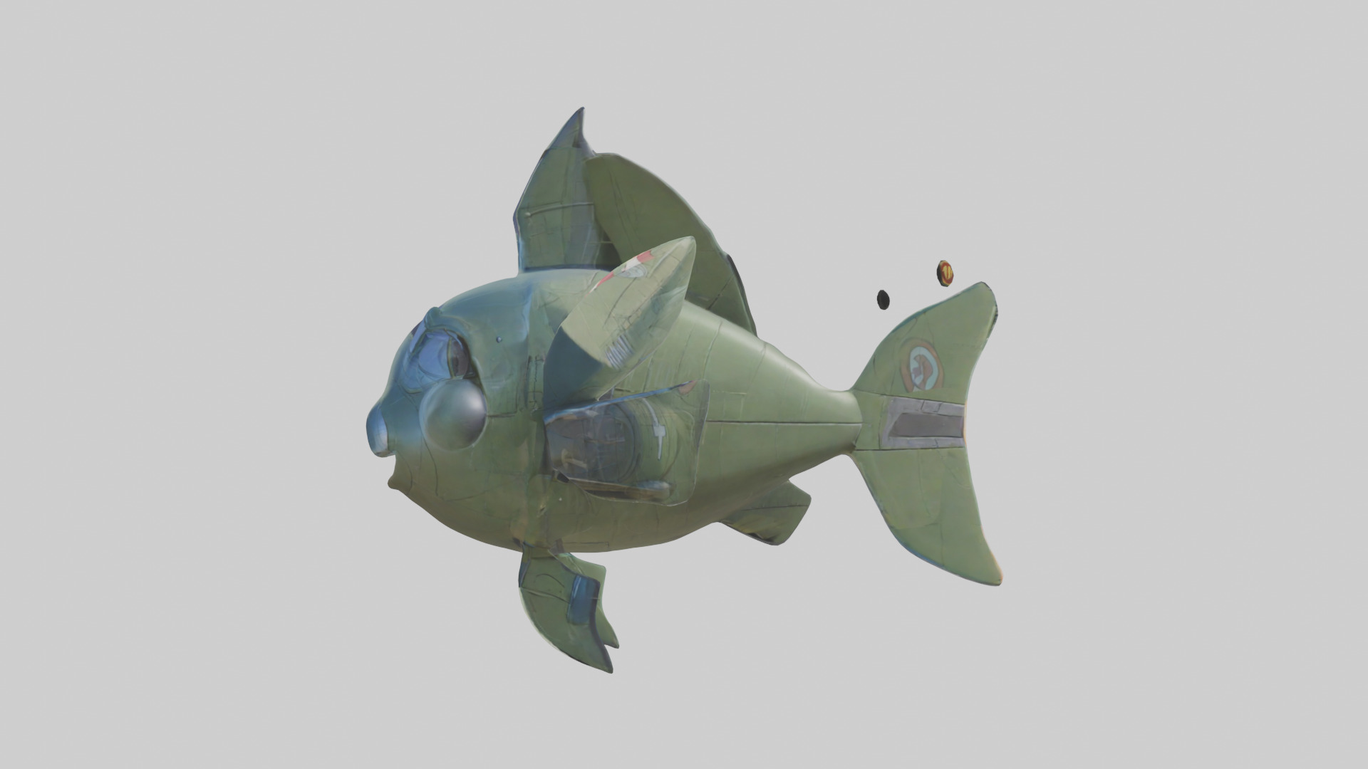 Cartoon Javelin model 3D model_12