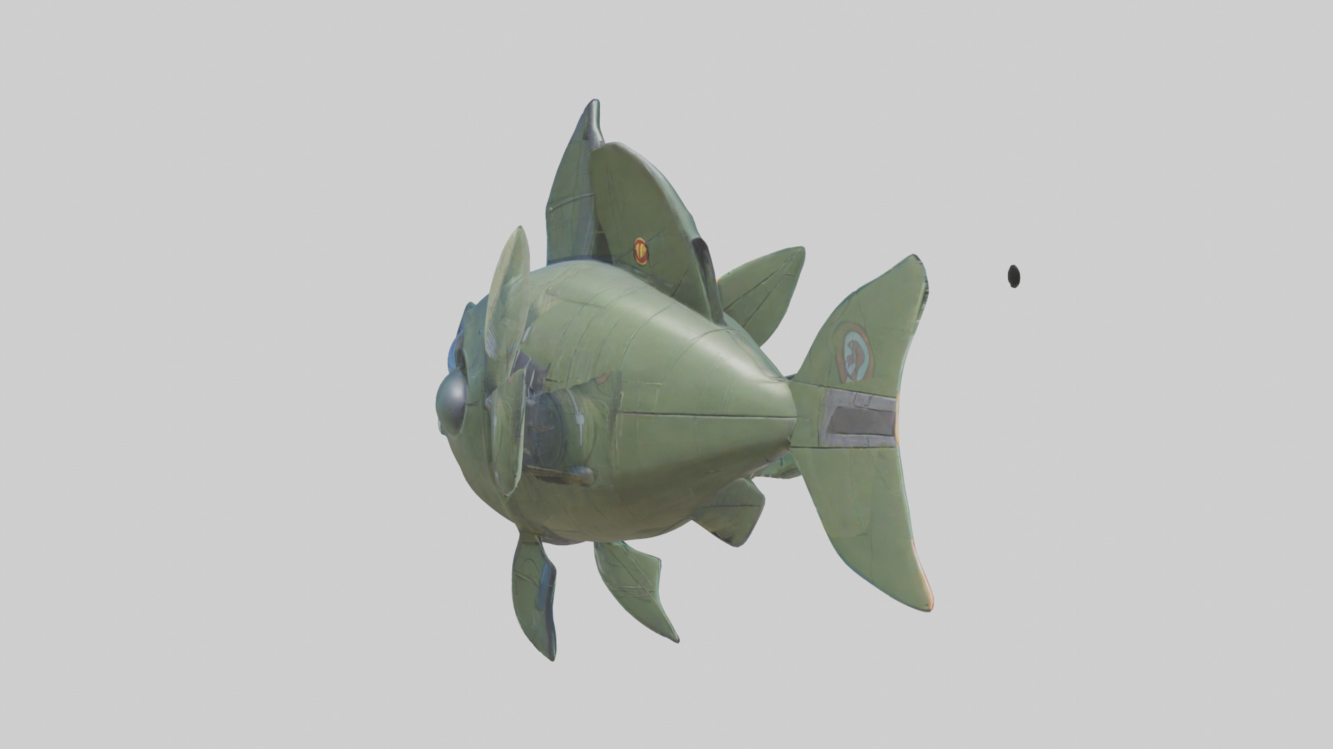 Cartoon Javelin model 3D model_1