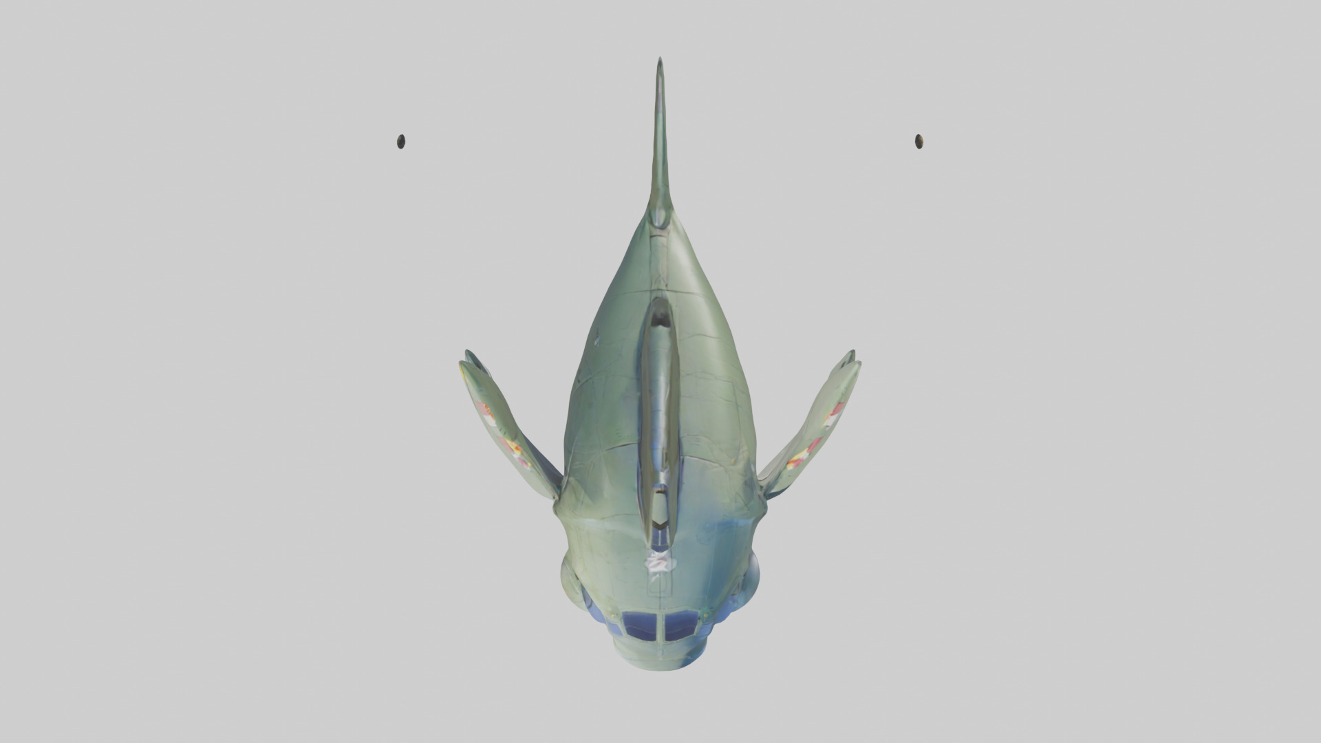 Cartoon Javelin model 3D model_14