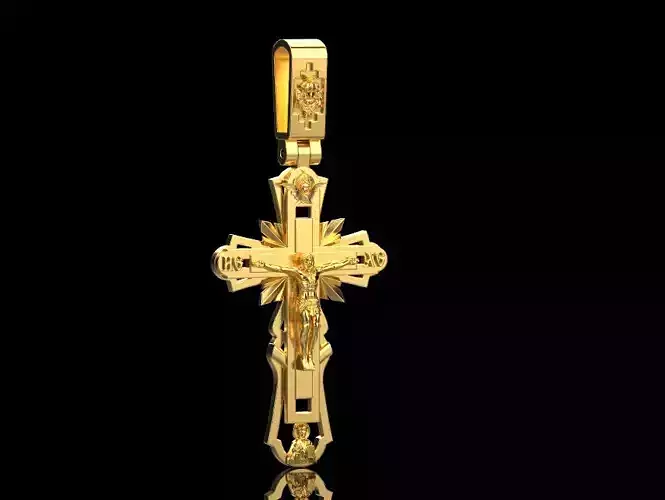 Jesus Cross Pendant 10557