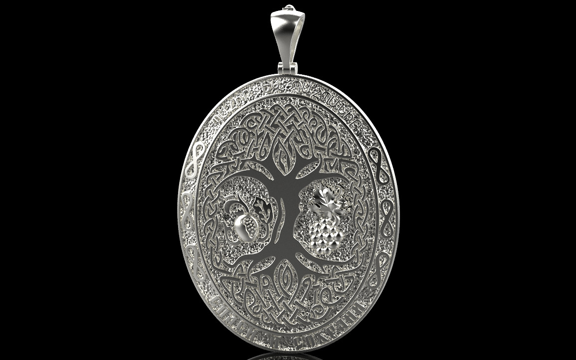 Cross Pendant 50209 3D print model_1