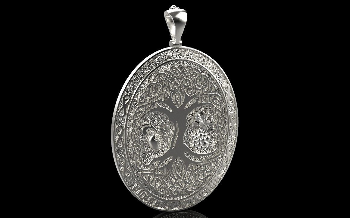 Cross Pendant 50209 3D print model_4