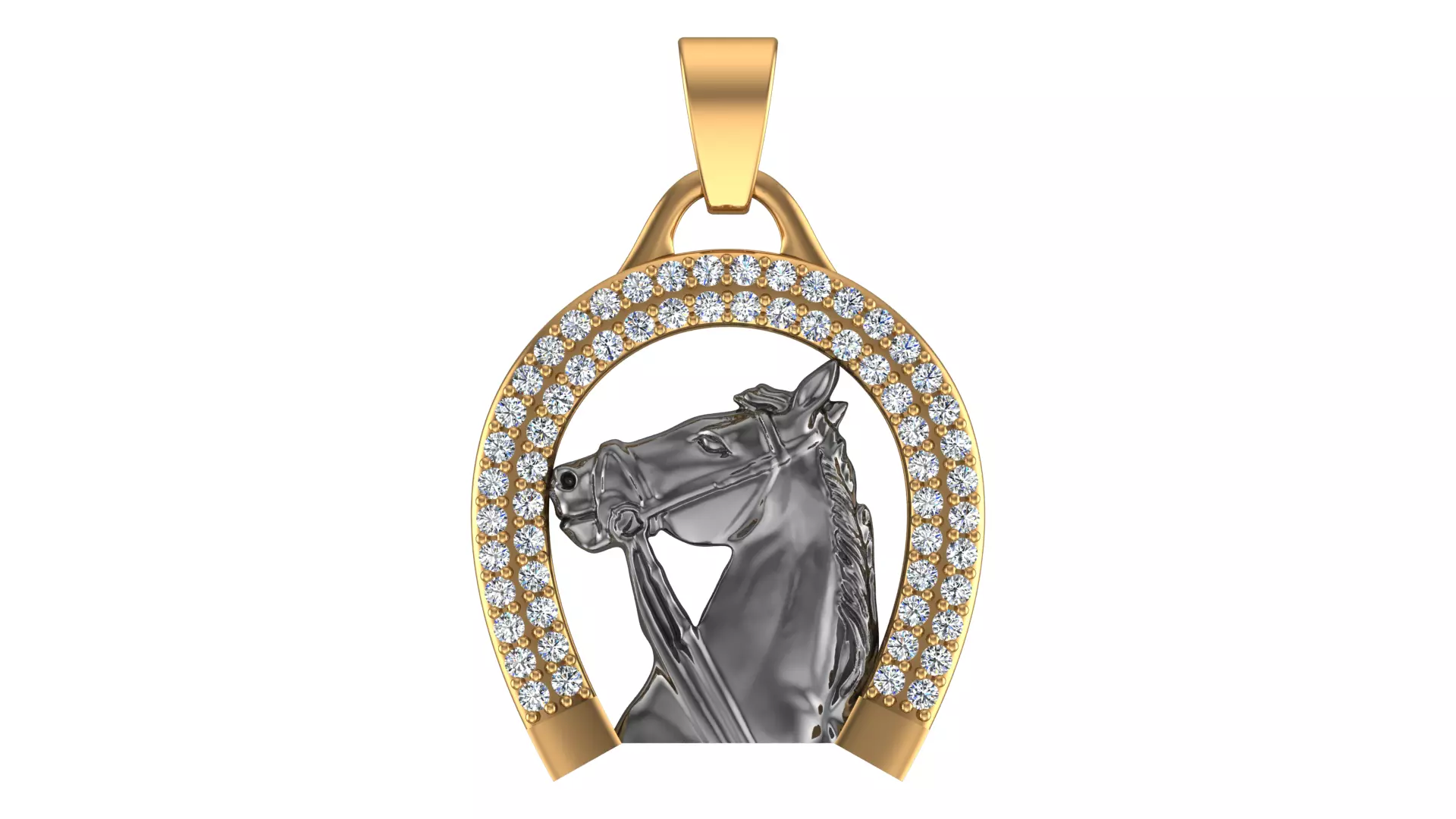 Horse Pendant 2025 3D print model