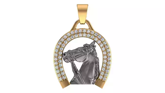 Horse Pendant 2025