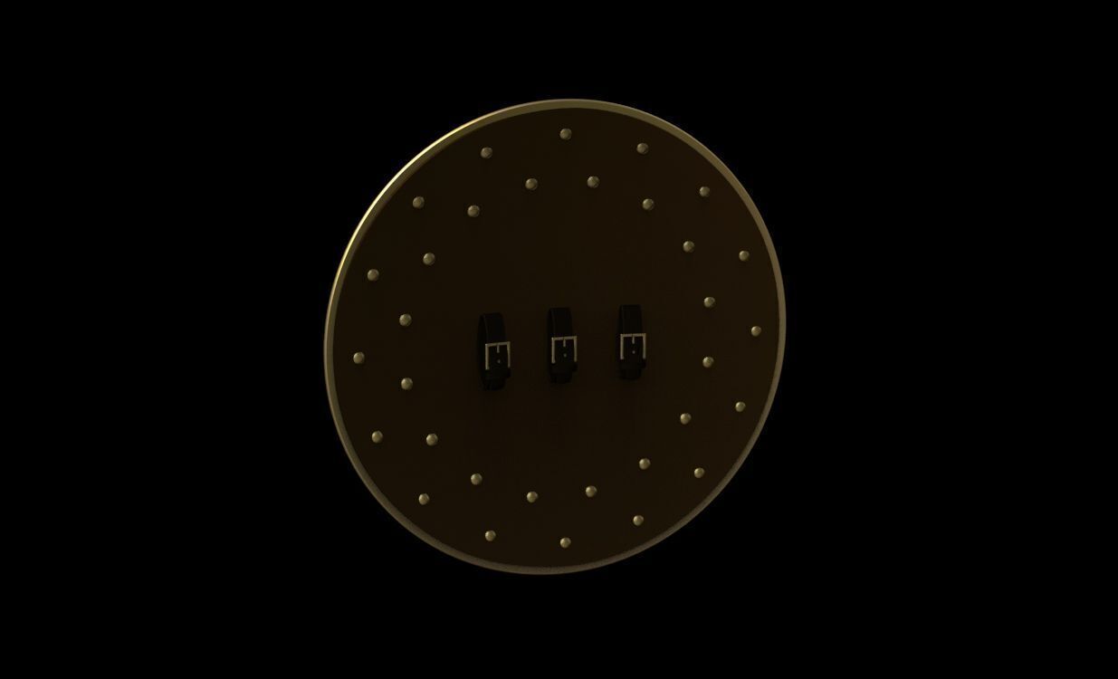 Shield of Goliath the archenemy of the house of David 3D print model_19