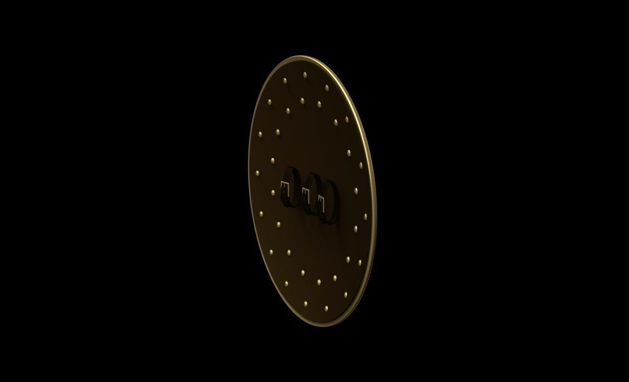 Shield of Goliath the archenemy of the house of David 3D print model_7