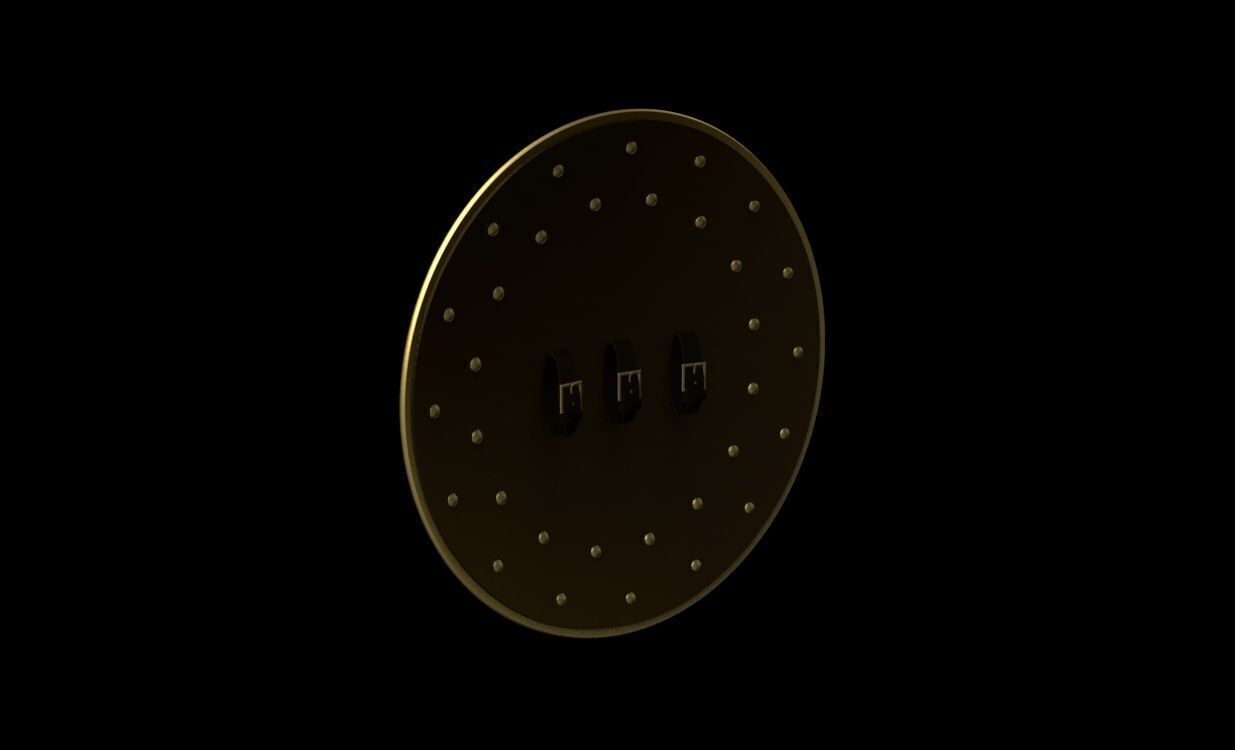 Shield of Goliath the archenemy of the house of David 3D print model_18