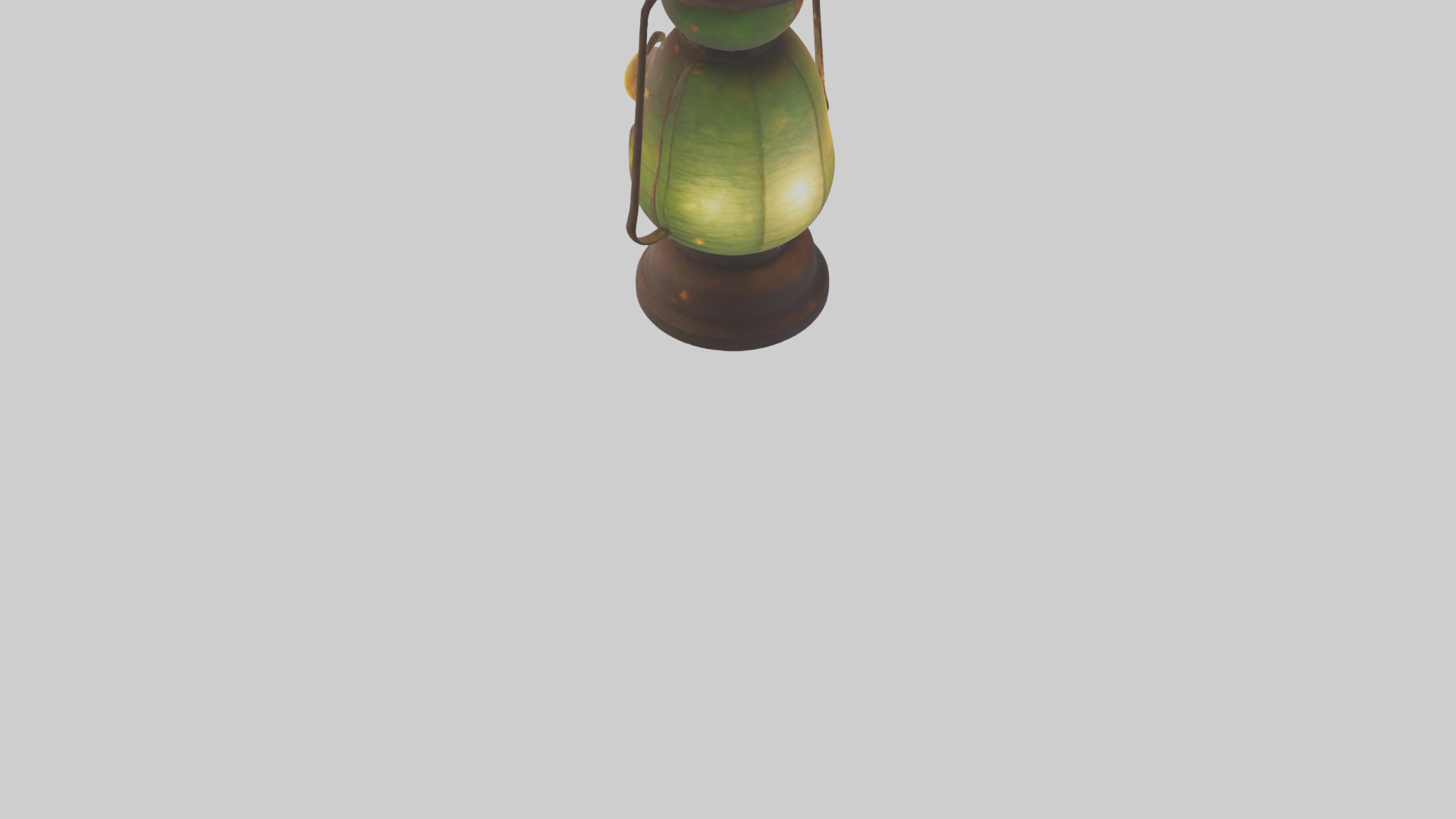 Cartoon Lantern model 3D model_3